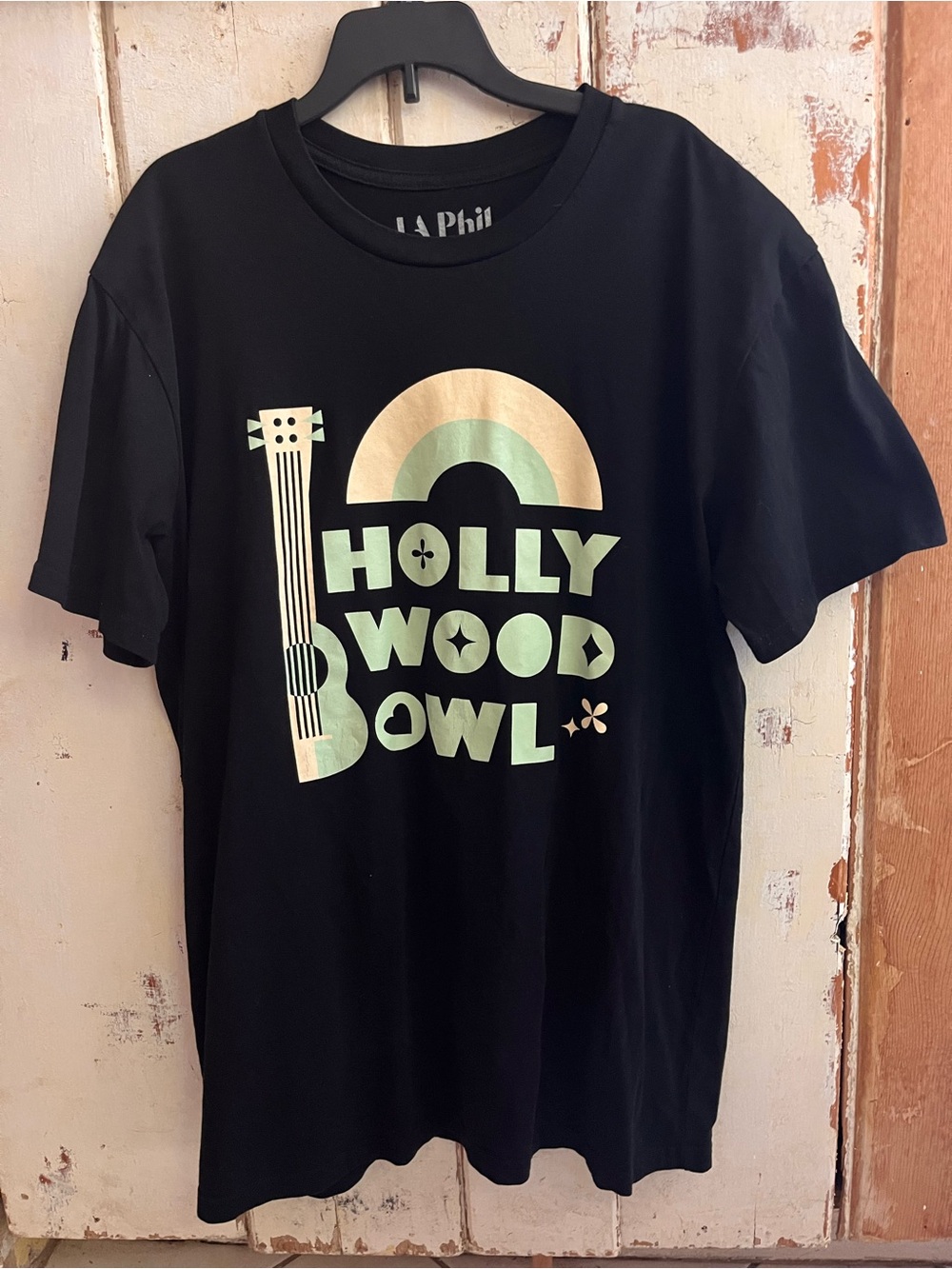 Hollywood Bowl Black Graphic Tee